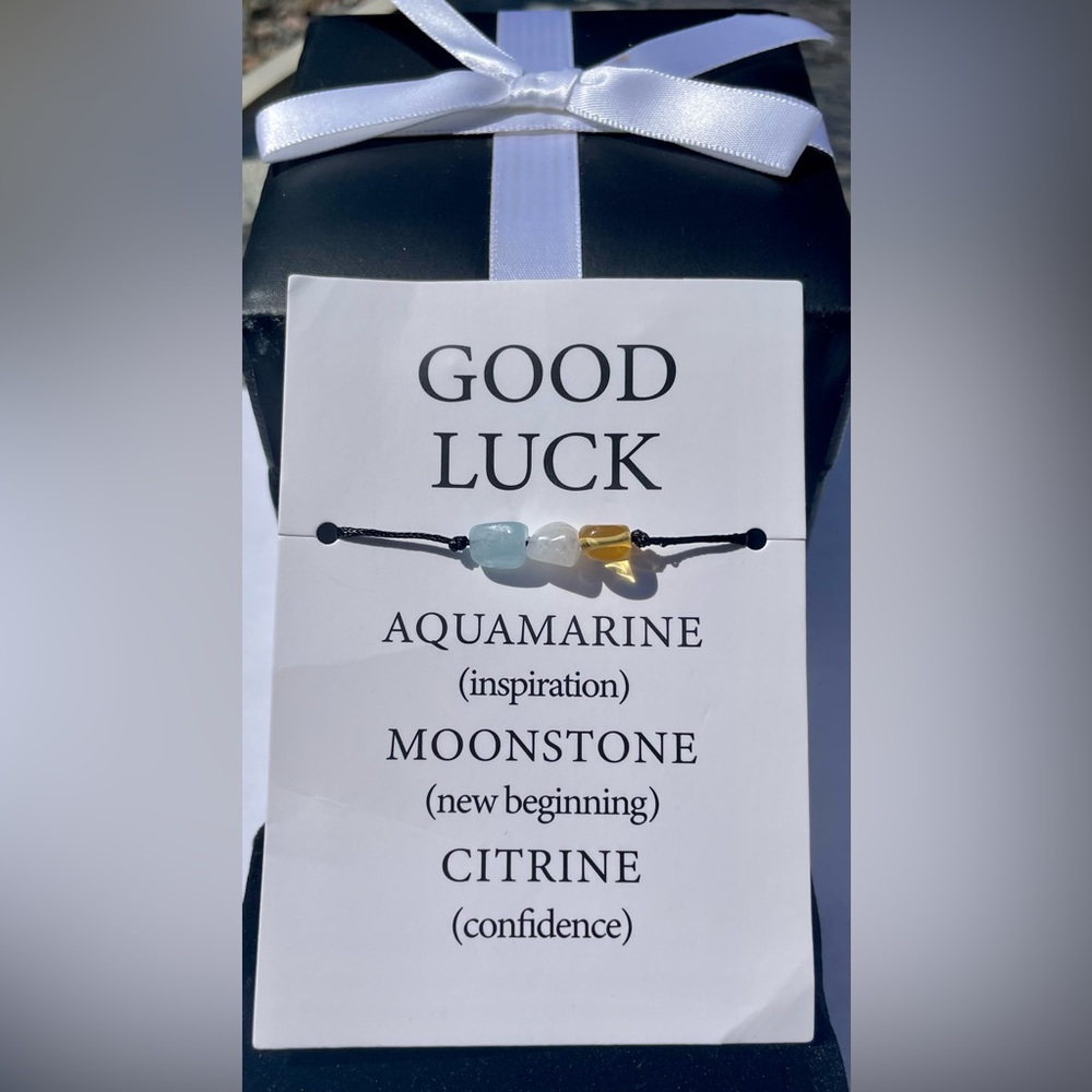 BOGO FREE Good Luck 🍀 Natural Stone Bracelet 💚